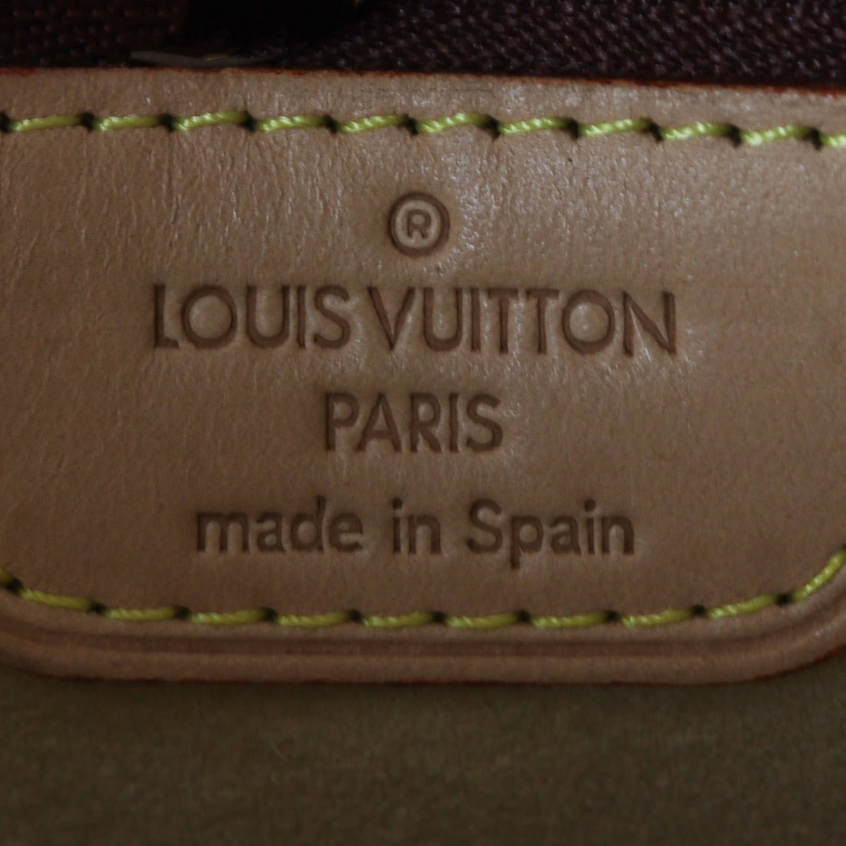 Louis Vuitton Looping GM Monogram Interior Stamp