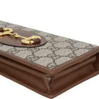 Gucci GG Supreme Horsebit 1955 Chain Wallet