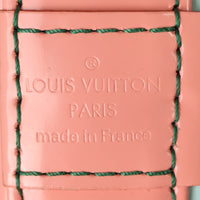 Louis Vuitton Alma PM Epi Aqua Interior Stamp