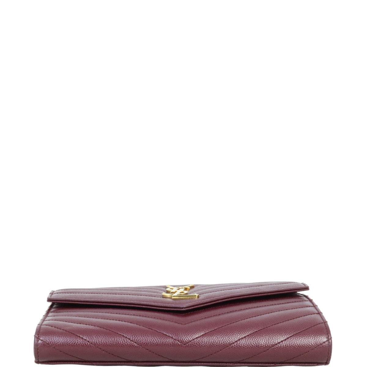 Saint Laurent Cassandre Flap Wristlet Pouch
