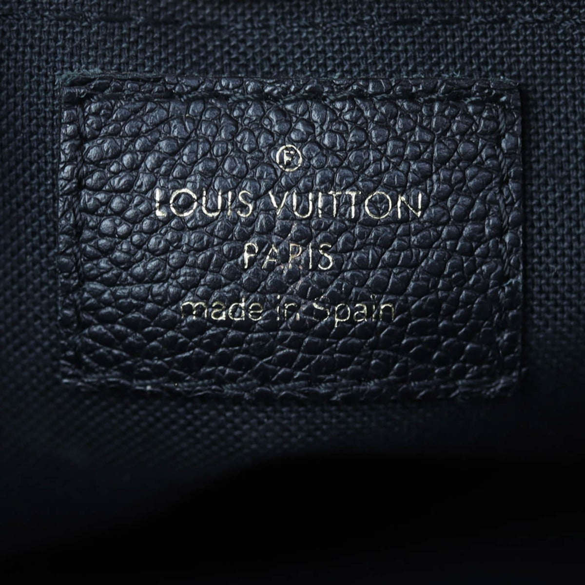 Louis Vuitton Pallas Clutch with Chain Interior Stamp