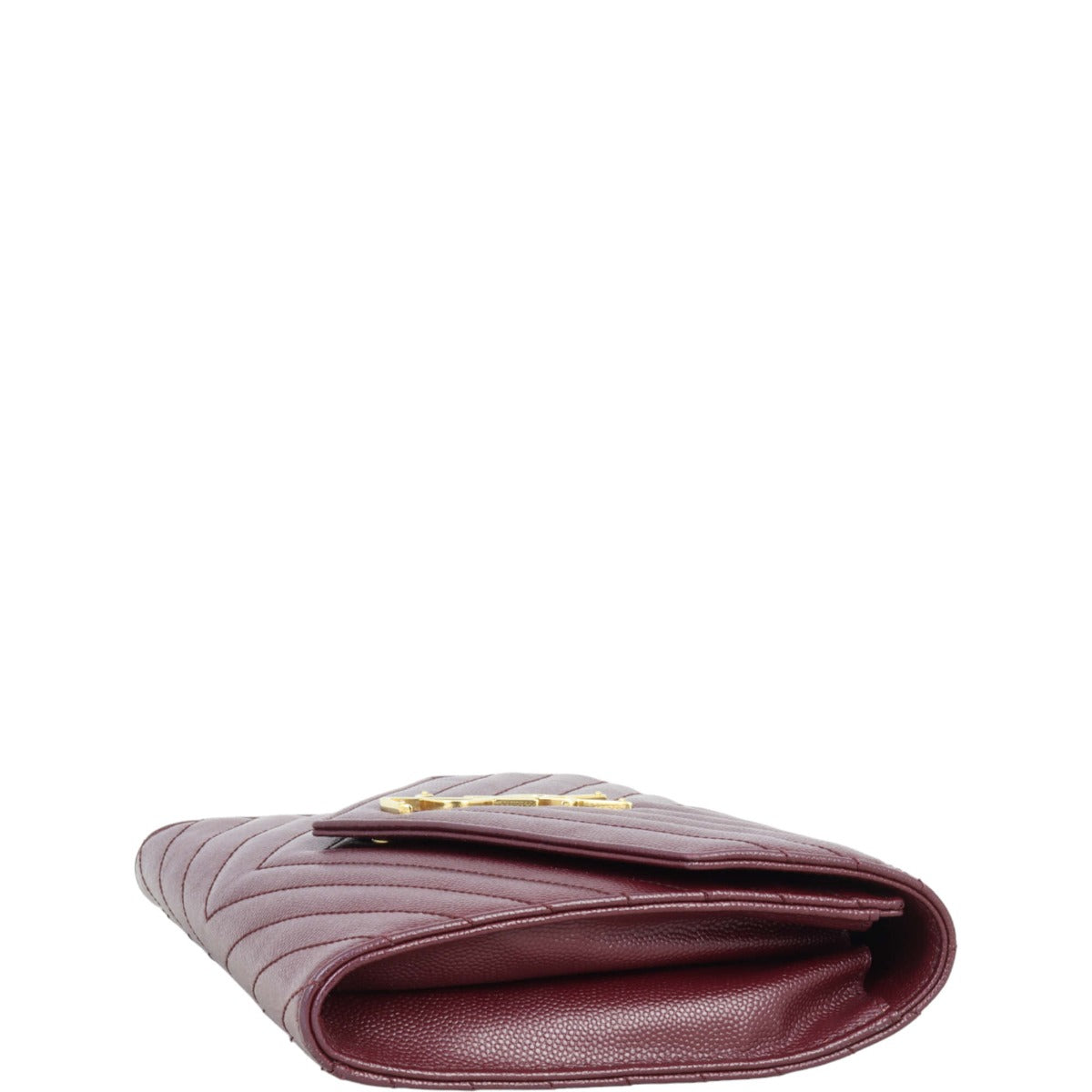 Saint Laurent Cassandre Flap Wristlet Pouch