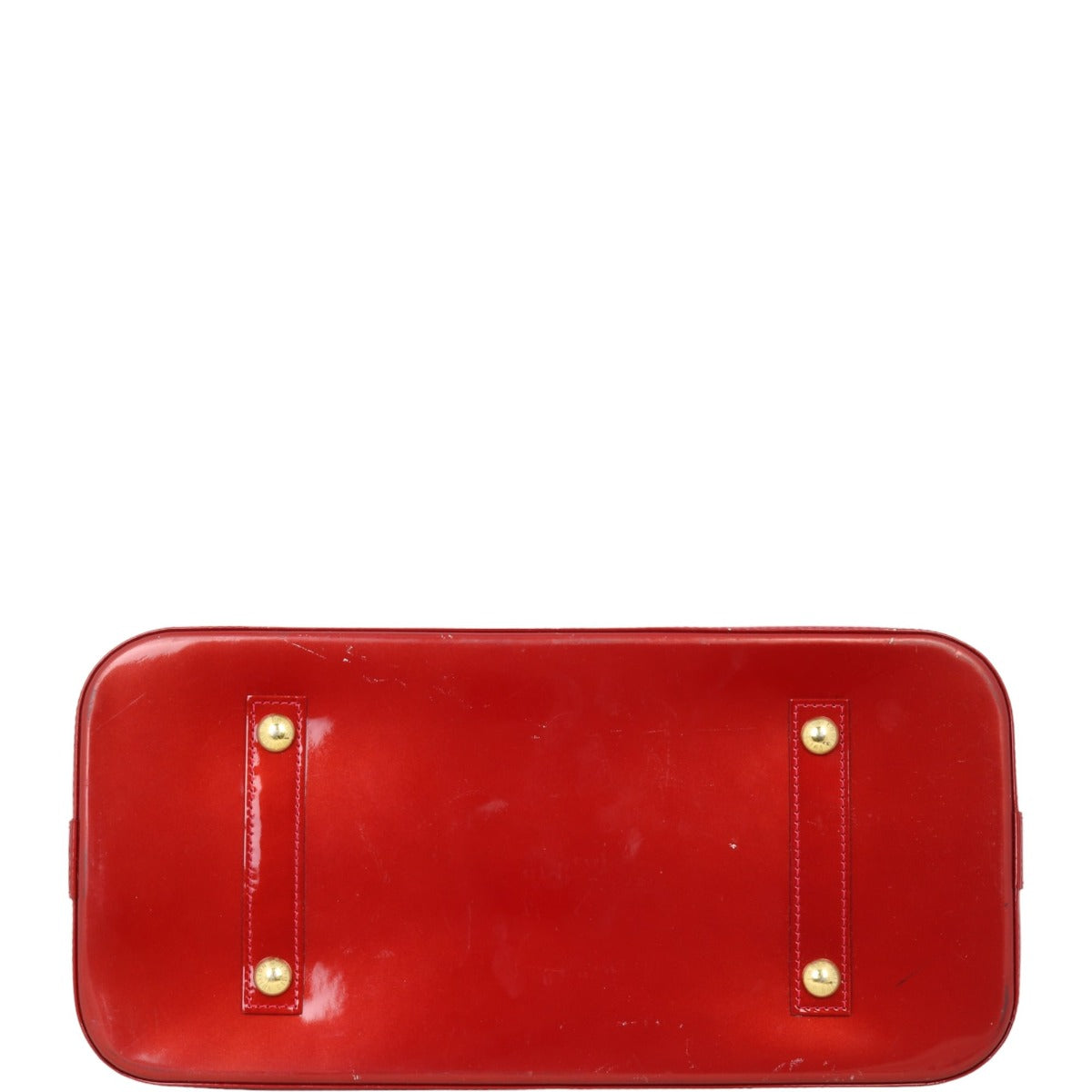 Louis Vuitton Alma GM Monogram Vernis | Red