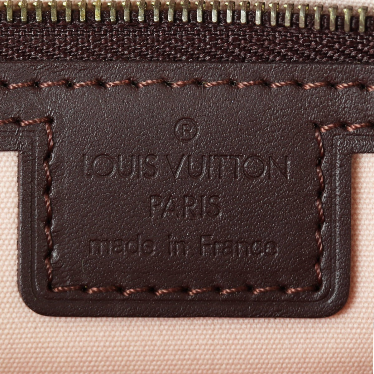 Louis Vuitton Josephine PM Mini Lin Interior Stamp