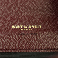 Saint Laurent Cassandre Flap Wristlet Pouch