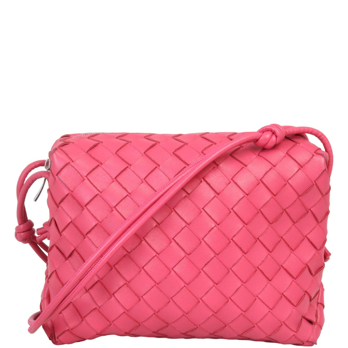 Bottega Veneta Intrecciato Loop Camera Bag Small