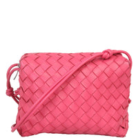 Bottega Veneta Intrecciato Loop Camera Bag Small