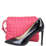 Bottega Veneta Intrecciato Loop Camera Bag Small