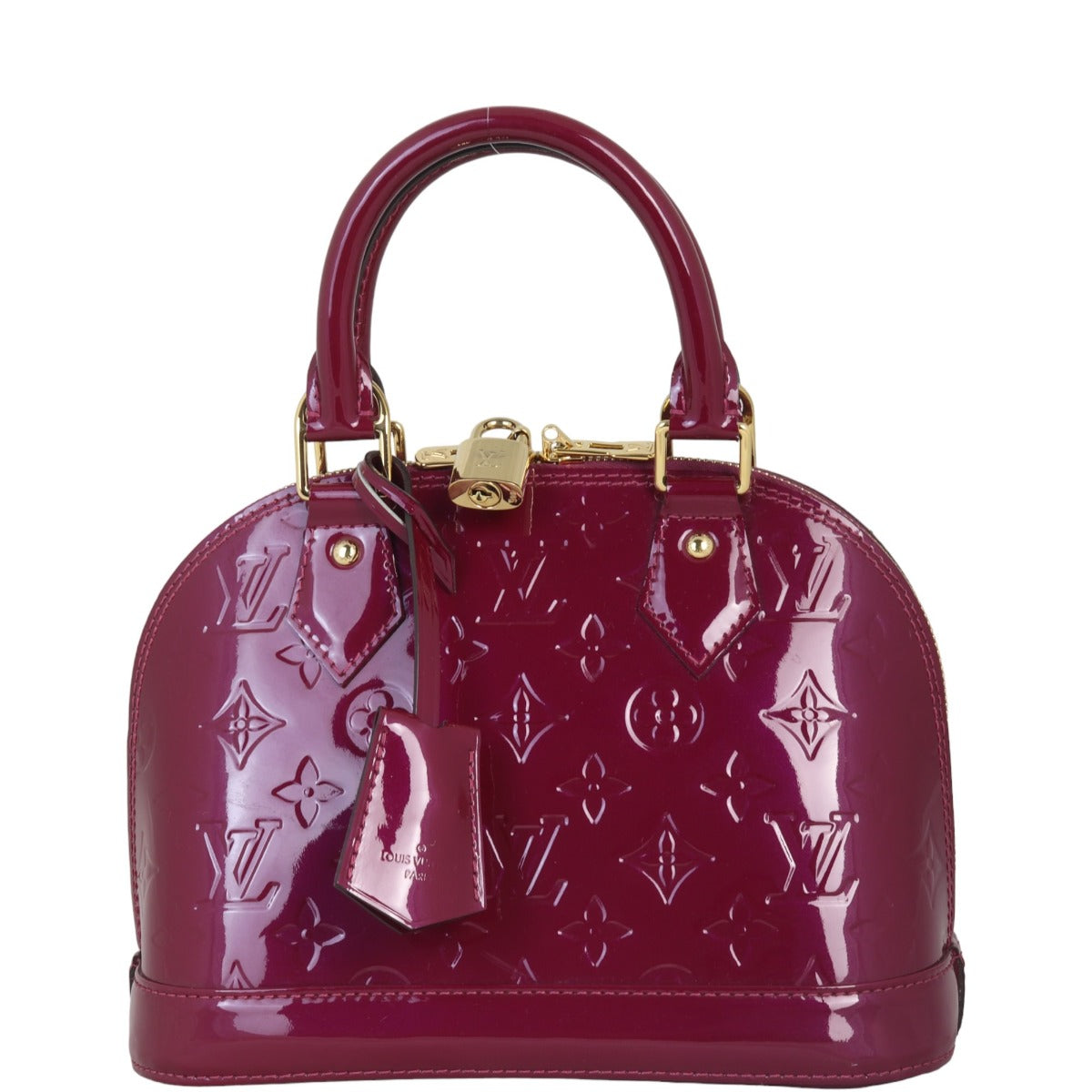 Louis Vuitton Alma BB Monogram Vernis | Rouge Fauviste