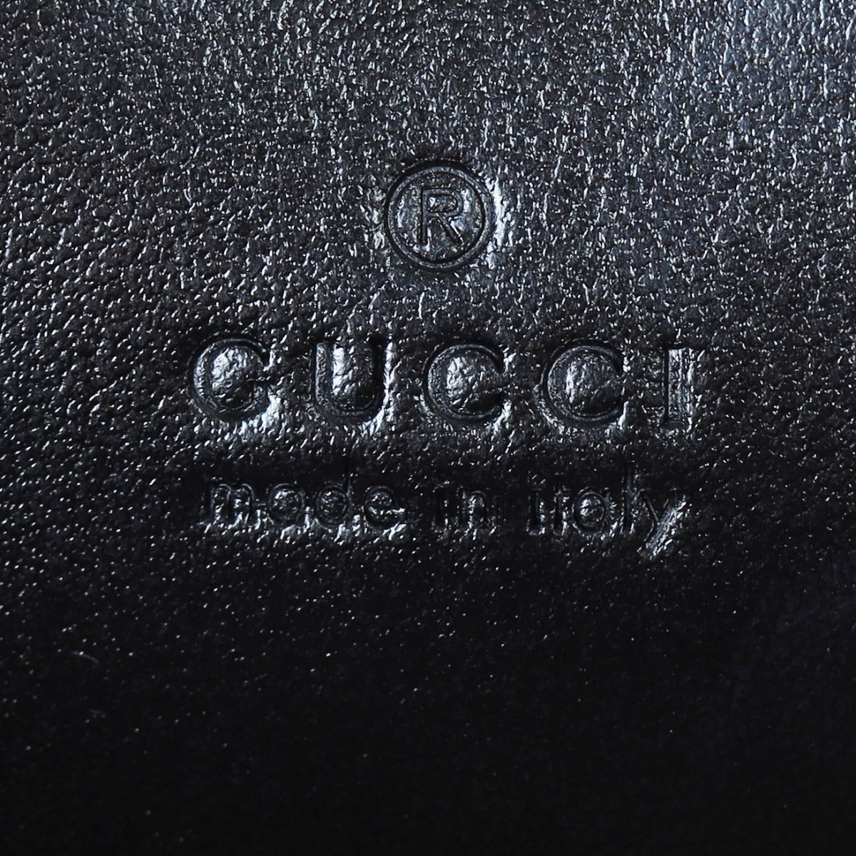 Gucci GG Marmont Mini Camera Bag Interior Stamp