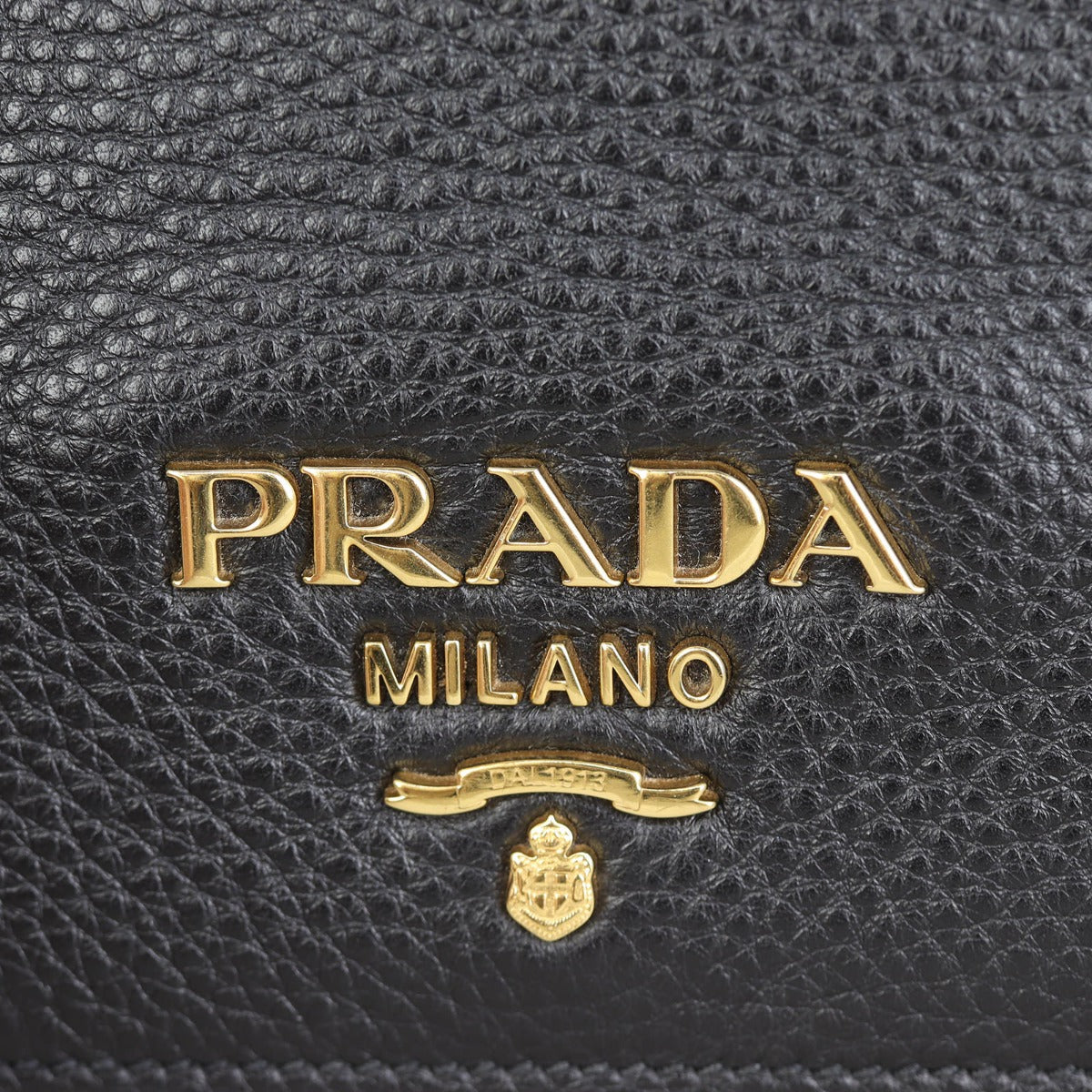 Prada Vitello Daino Crossbody Flap Bag Hardware