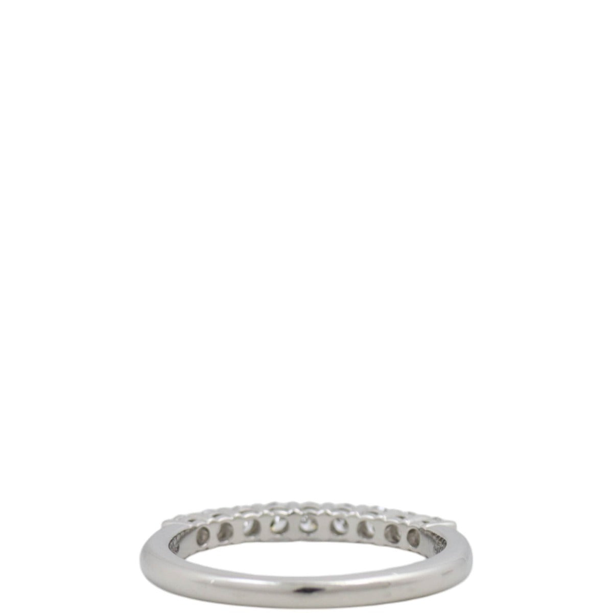 Tiffany & Co Forever Half Circle Diamond Platinum 2mm Ring