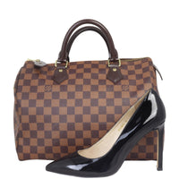 Louis Vuitton Speedy 30 Damier Ebene