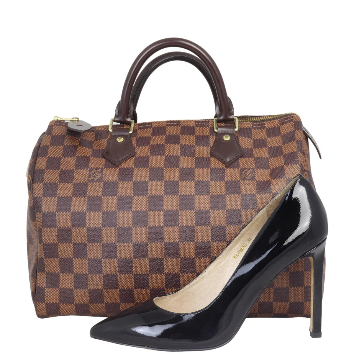 Louis Vuitton Speedy 30 Damier Ebene