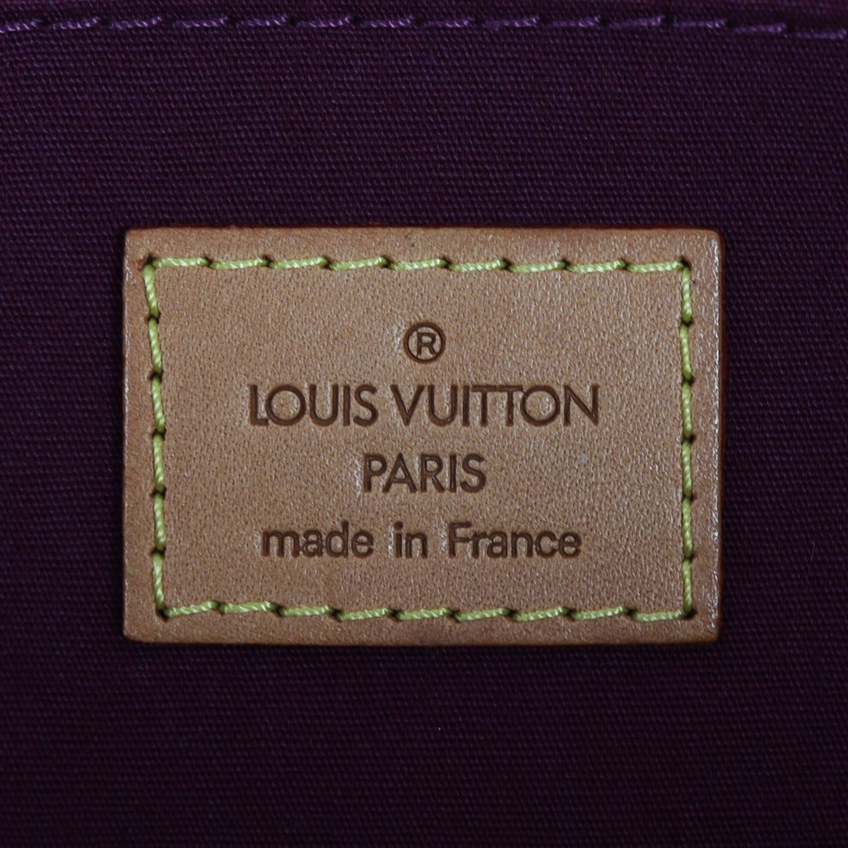 Louis Vuitton Roxbury Drive Monogram Vernis Interior Stamp