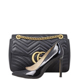 Gucci GG Marmont Matelasse Medium Shoulder Bag