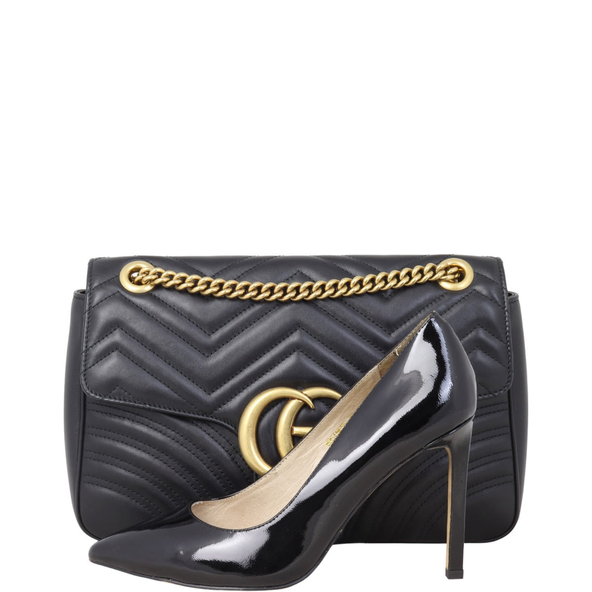 Gucci GG Marmont Matelasse Medium Shoulder Bag