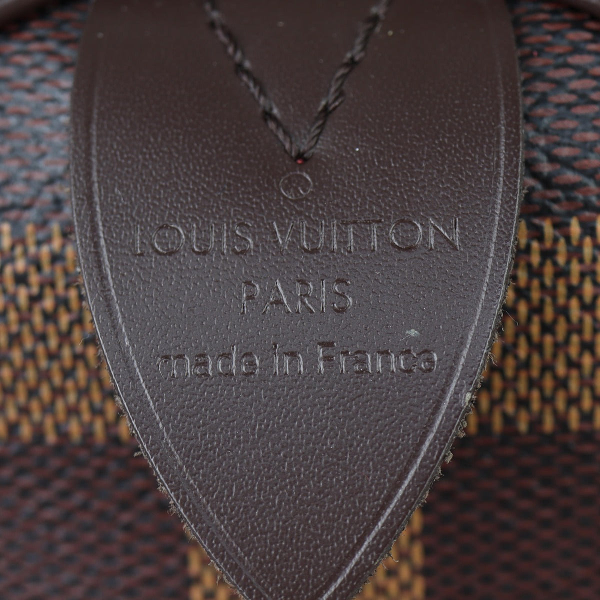 Louis Vuitton Speedy 25 Damier Ebene Stamp