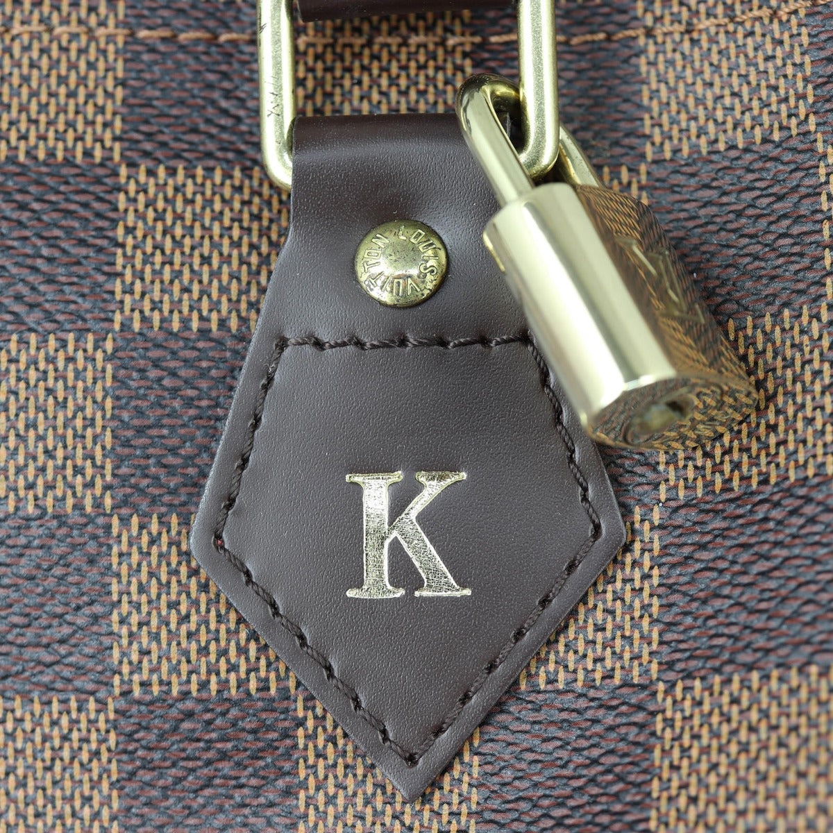 Louis Vuitton Speedy 25 Damier Ebene Hotstamp