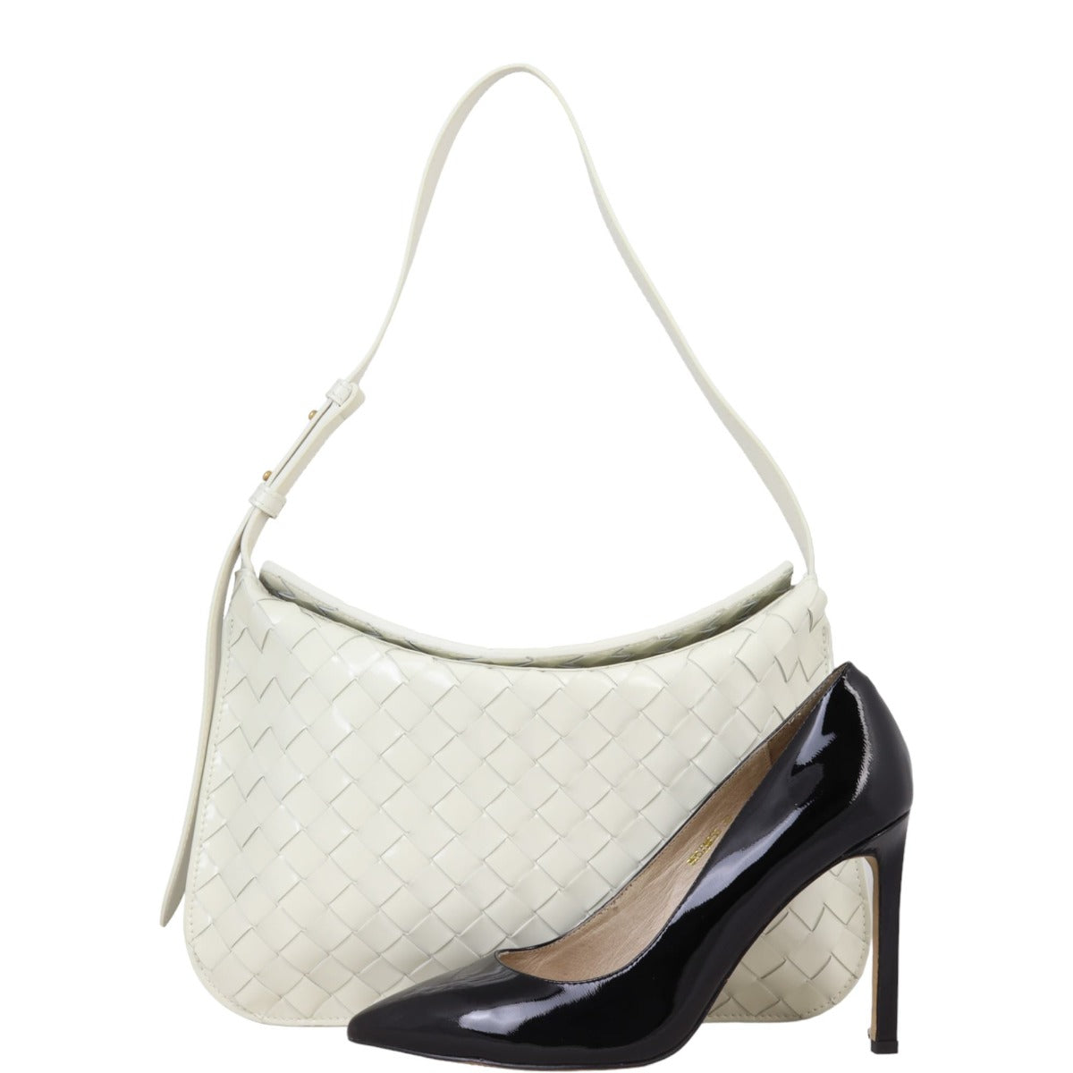 Bottega Veneta Cradle Intrecciato Shoulder Bag