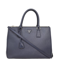 Prada Saffiano Lux Galleria Double Zip Tote Medium