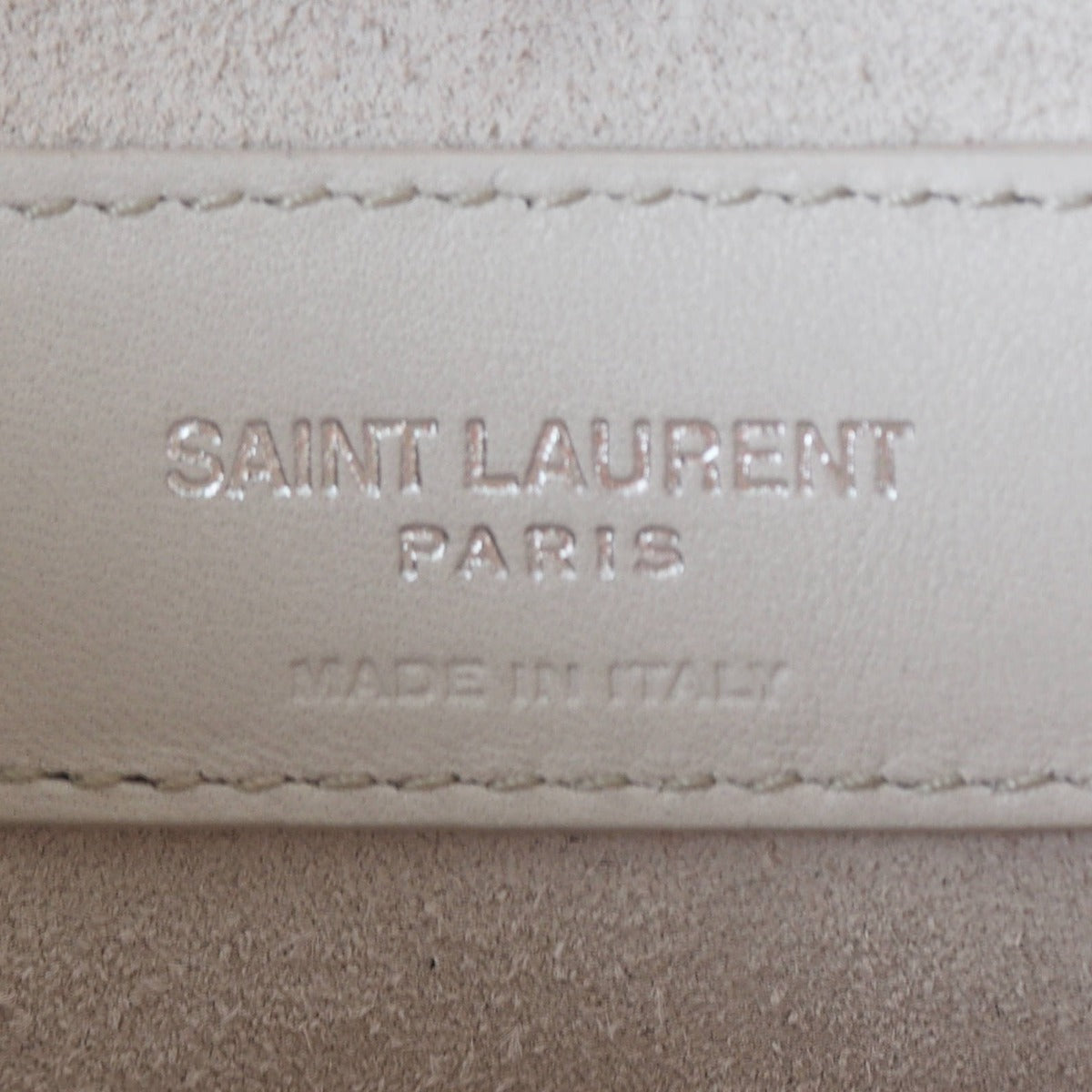 Saint Laurent Sunset Medium Croc-Embossed Interior Stamp
