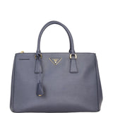 Prada Saffiano Lux Galleria Double Zip Tote Medium