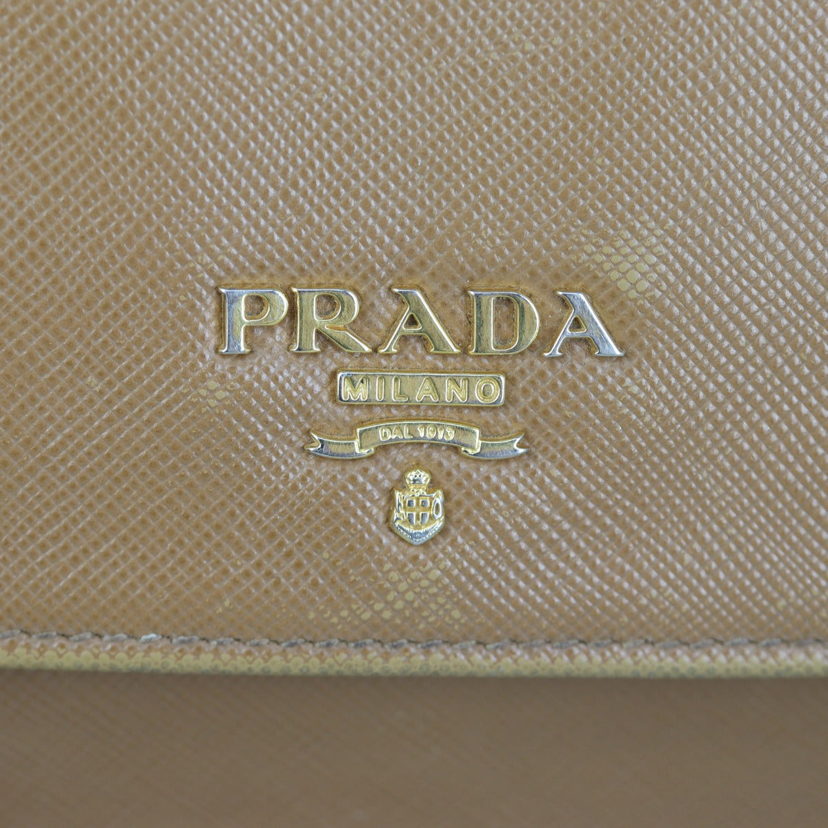 Prada Saffiano Flap Crossbody Hardware