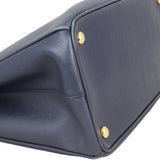 Prada Saffiano Lux Galleria Double Zip Tote Medium