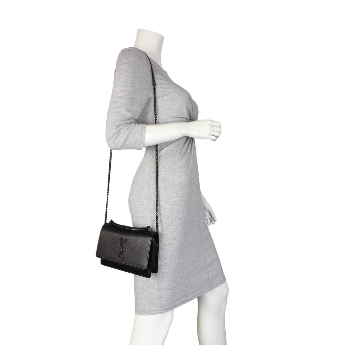 Saint Laurent Sunset Chain Wallet