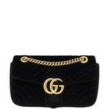 Gucci Marmont Velvet Small Shoulder Bag
