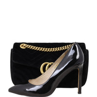 Gucci Marmont Velvet Small Shoulder Bag