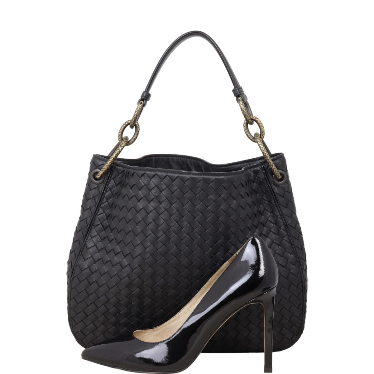 Bottega Veneta Intrecciato Loop Hobo