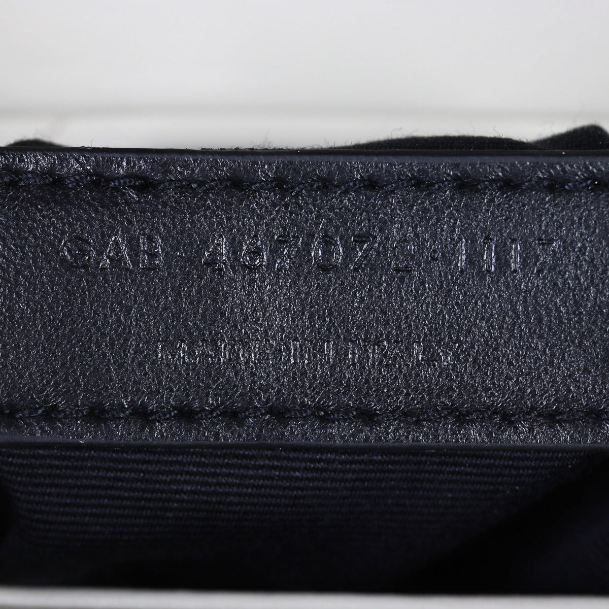 Saint Laurent Toy Loulou (white) Date Code