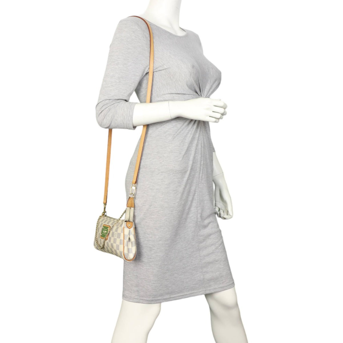 Louis Vuitton Eva Pochette Damier Azur