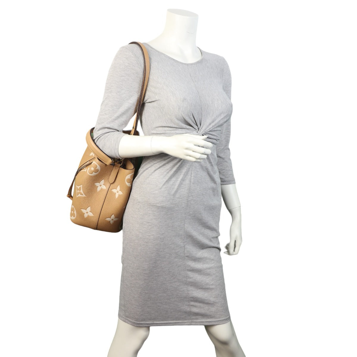 Louis Vuitton NeoNoe MM Monogram Empreinte Giant Bicolour