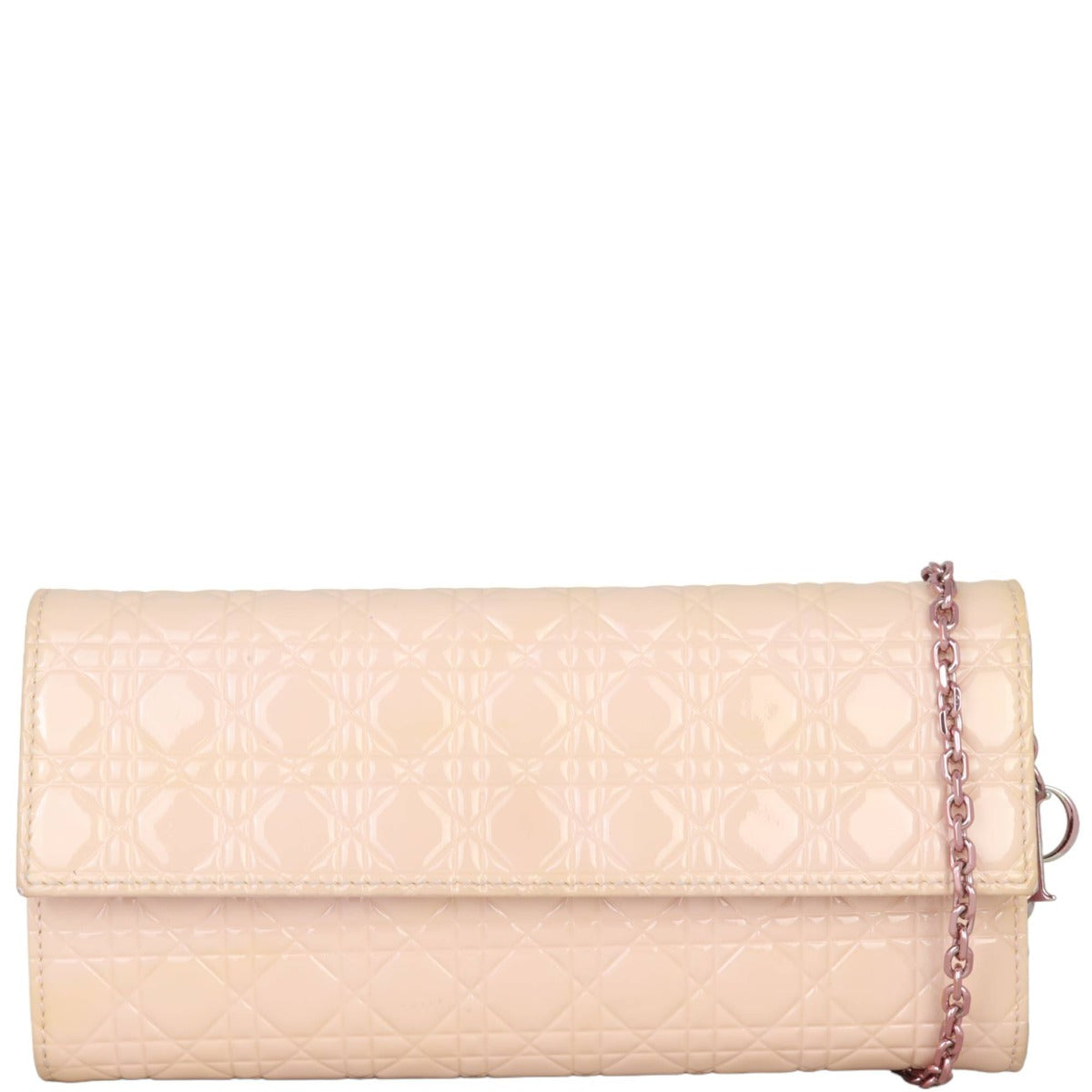 Dior Lady Dior Wallet On Chain Patent