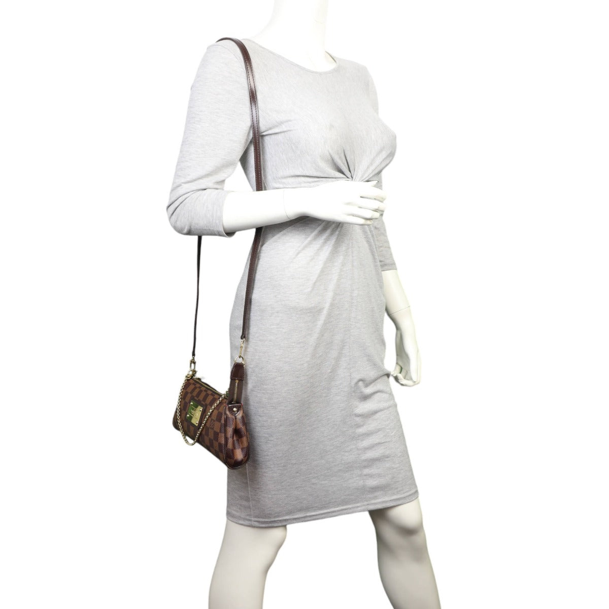 Louis Vuitton Eva Pochette Damier Ebene