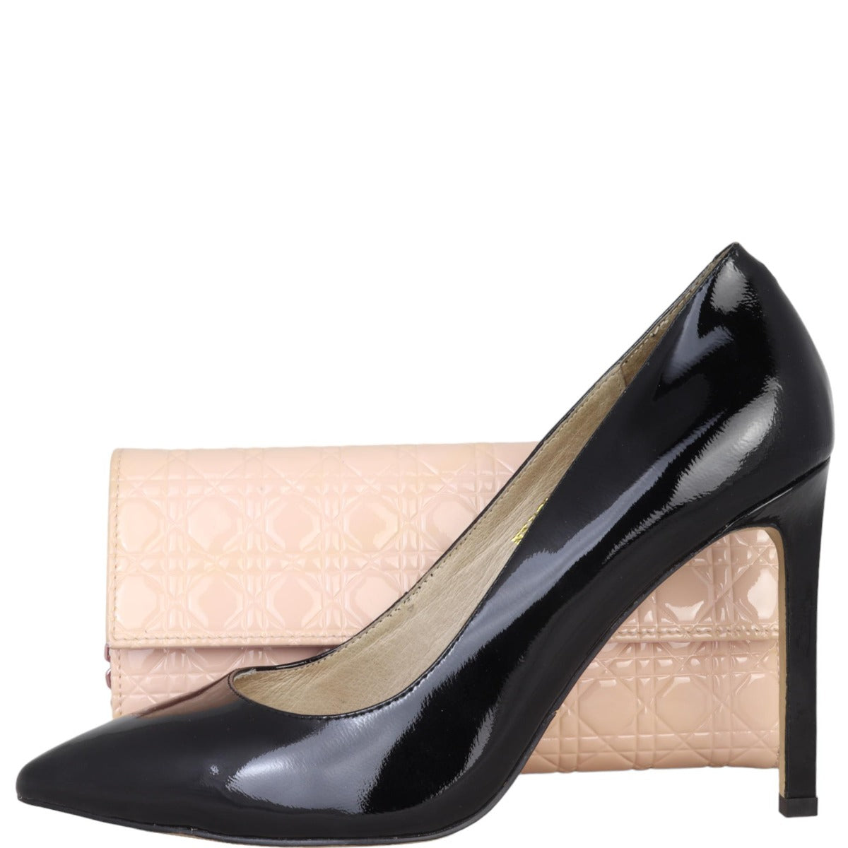 Dior Lady Dior Wallet On Chain Patent