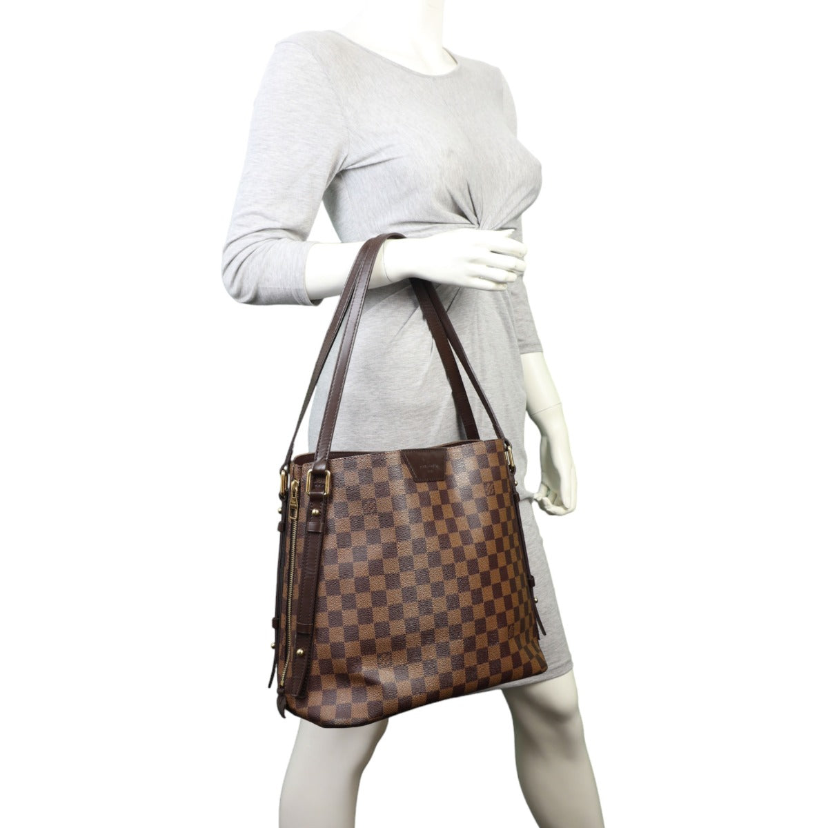 Louis Vuitton Rivington Cabas Damier Ebene