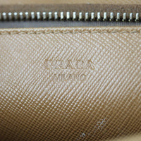 Prada Saffiano Flap Crossbody Interior Stamp