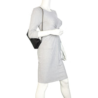 Chanel East-West Chocolate Bar Flap Bag | Black