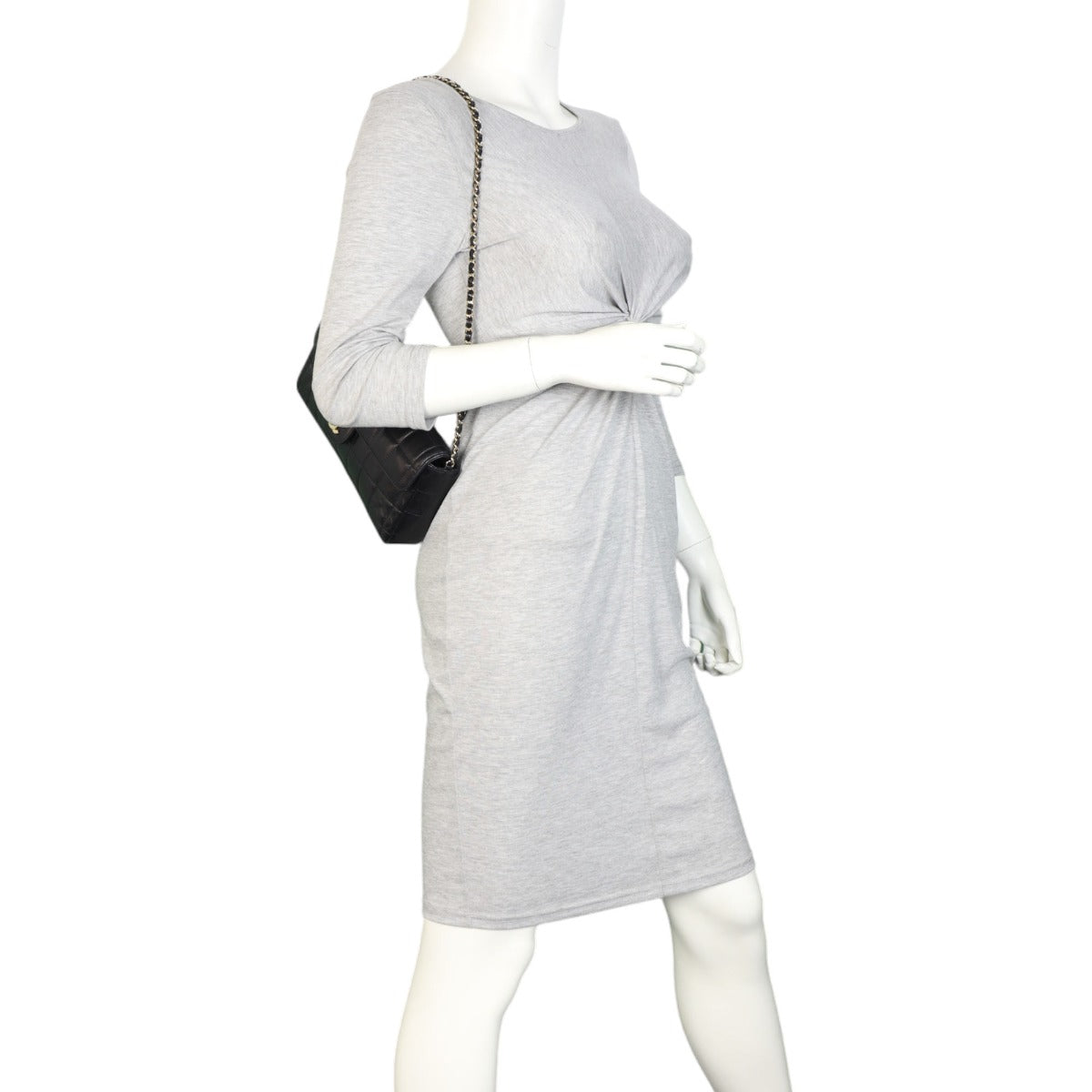 Chanel East-West Chocolate Bar Flap Bag | Black