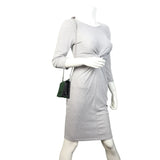 Prada Brushed Leather Chain Flap Bag