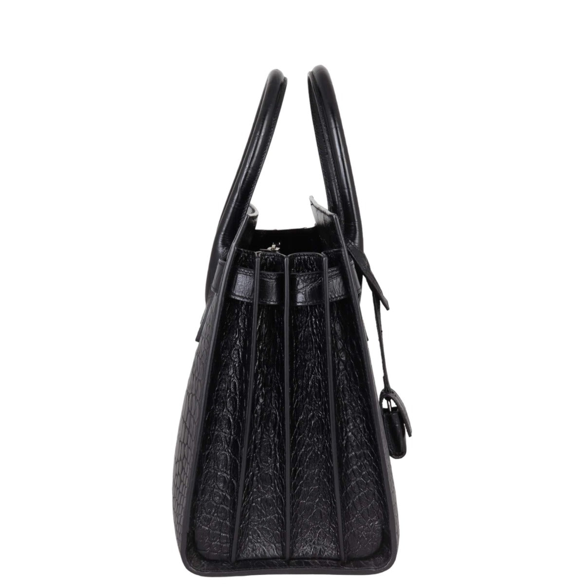 Saint Laurent Sac de Jour Small Croc-Embossed