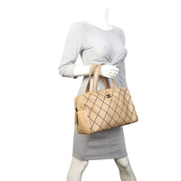 Chanel Wild Stitch Tote | Beige