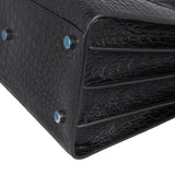 Saint Laurent Sac de Jour Small Croc-Embossed