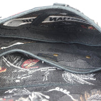 Dior Saddle Bag Embroidered Camouflage Flowers