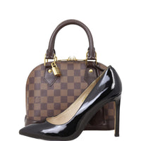 Louis Vuitton Alma BB Damier Ebene | padlock