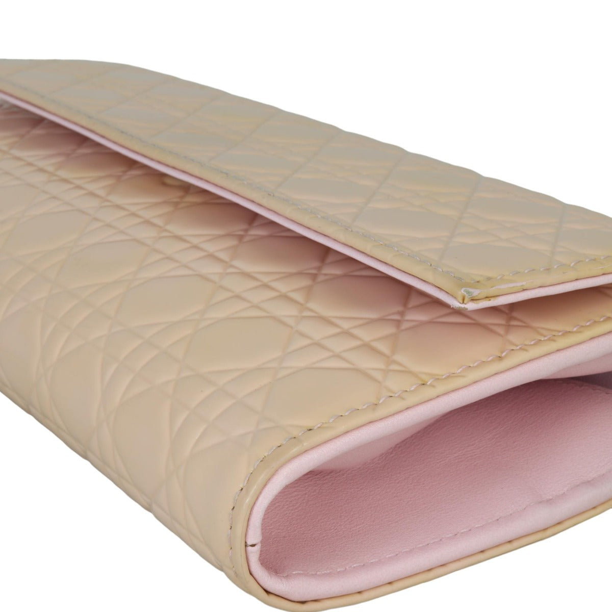 Dior Lady Dior Wallet On Chain Patent